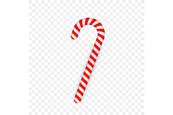 Download Traditional Christmas Candy Cane. Vector - Premium Resources