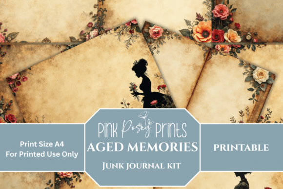 Download Vintage Ephemera Junk Journal Kit - Ephemera Collection