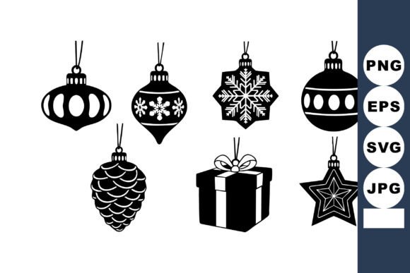 Download Christmas Holiday Decorations Vector Set - Holiday Collection
