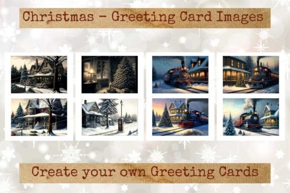 Download Vintage Holiday Season Card Images #02 - Holiday Collection