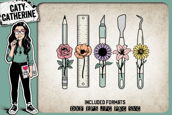 Download Floral Craft Tools Pretty Flowers - Pretty flowers Collection