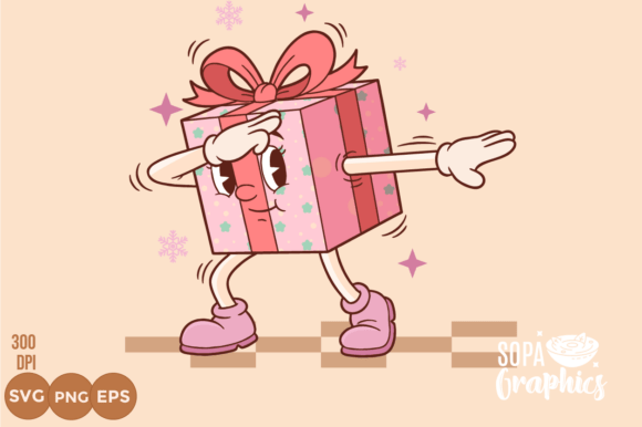 Download Cozy Vintage Holiday Graphics - Holiday Collection