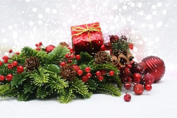 Download Holiday Decorations with Lights - Holiday Collection